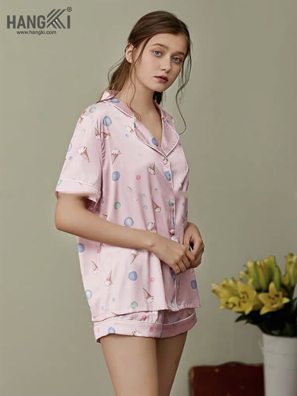 DN142 – Đồ Bộ Pijama Nữ Ngắn