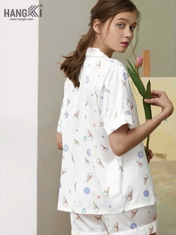 DN142 – Đồ Bộ Pijama Nữ Ngắn