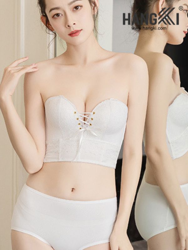 AK03 - Áo Ngực Mặc Váy Cưới Cúp Ngang
