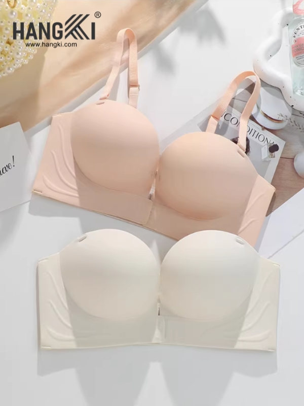AK22 - Áo Ngực Cúp Ngang Không Dây Mặc Hở Vai
