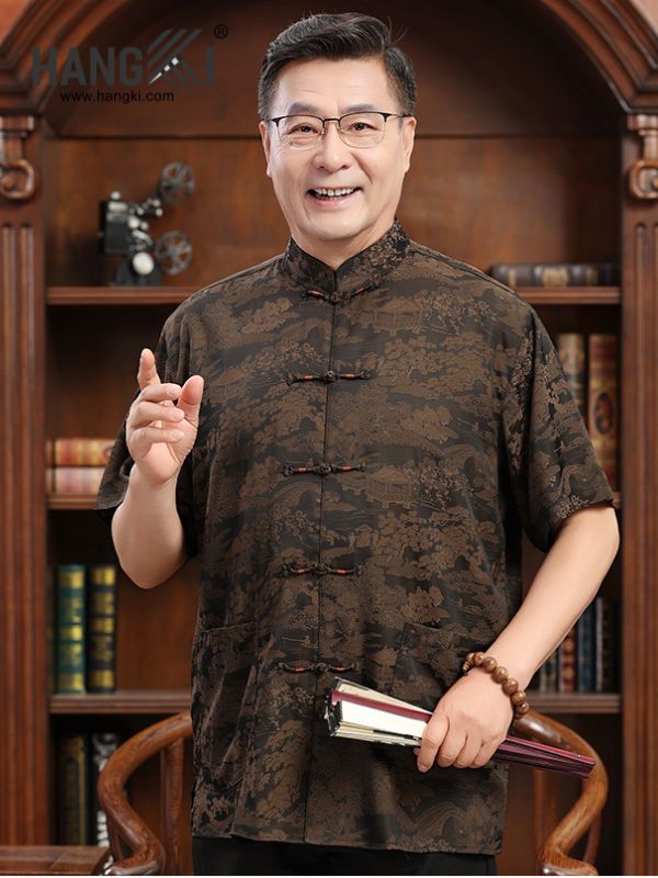 TC94 - Bộ Cổ Tàu Nam Tay Cộc Quần Dài