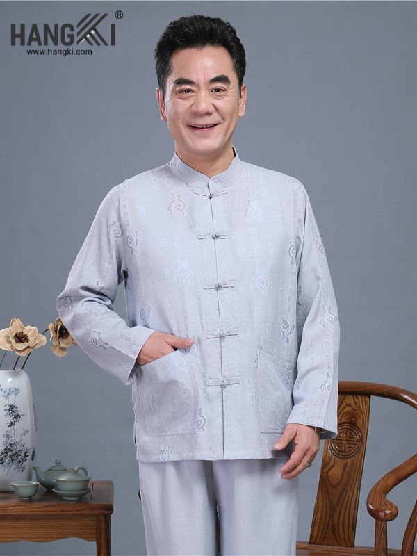 TD110 - Bộ Cổ Tàu Nam Tay Dài Quần Dài