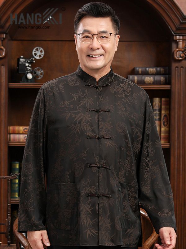 TD115 - Bộ Cổ Tàu Nam Tay Dài Quần Dài
