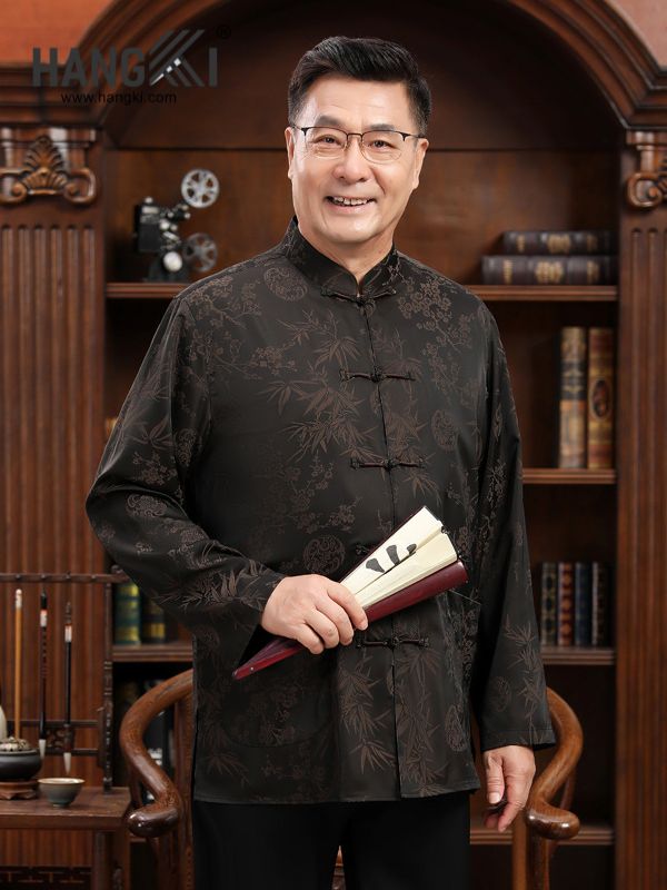 TD115 - Bộ Cổ Tàu Nam Tay Dài Quần Dài