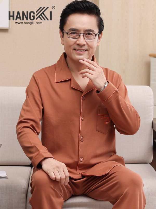 TD117 - Đồ Ngủ Pijama Nam Tay Dài Quần Dài Cotton