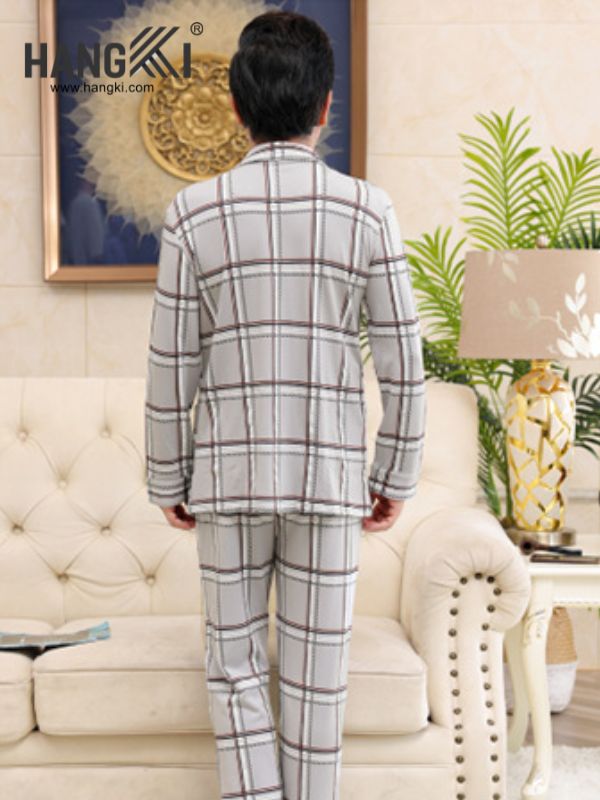TD173 - Đồ Ngủ Pijama Nam Tay Dài Quần Dài Cotton