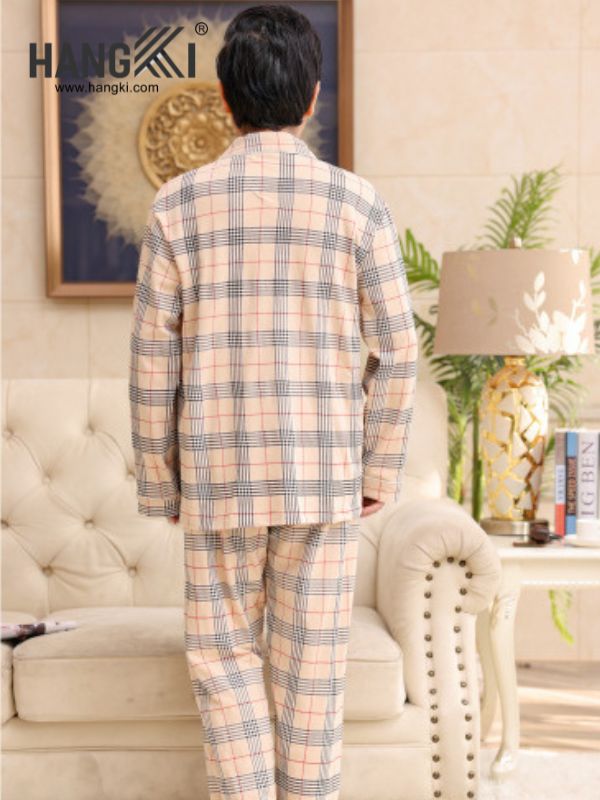 TD178 - Đồ Ngủ Pijama Nam Tay Dài Quần Dài Cotton