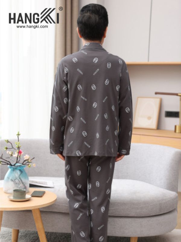 TD181 - Đồ Ngủ Pijama Nam Tay Dài Quần Dài Cotton