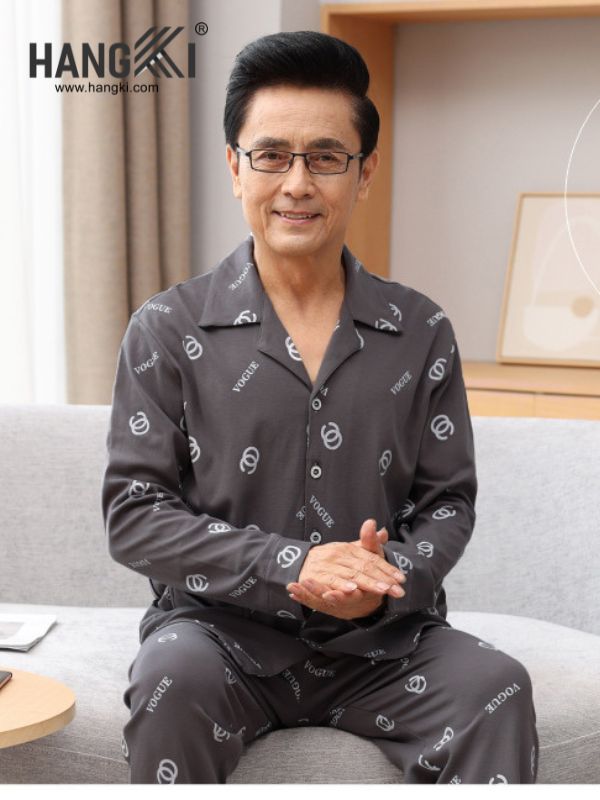 TD181 - Đồ Ngủ Pijama Nam Tay Dài Quần Dài Cotton