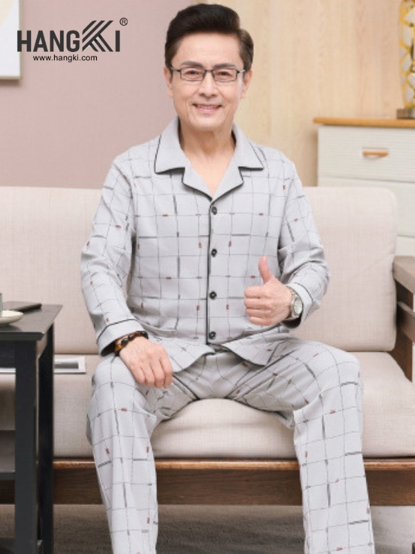 TD191 - Đồ Ngủ Pijama Nam Tay Dài Quần Dài Cotton