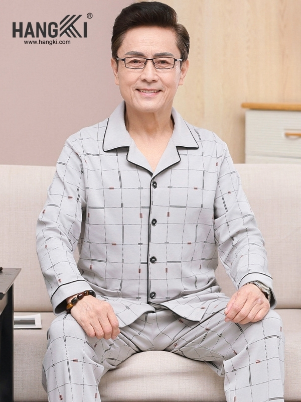 TD191 - Đồ Ngủ Pijama Nam Tay Dài Quần Dài Cotton
