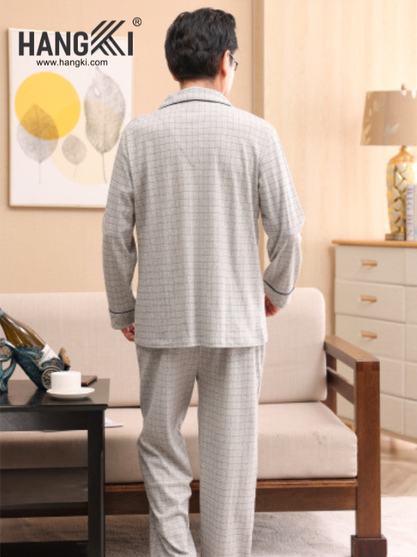 TD218 - Đồ Ngủ Pijama Nam Tay Dài Quần Dài Cotton
