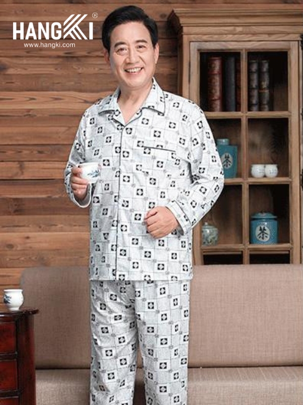 TD236 - Đồ Ngủ Pijama Nam Tay Dài Quần Dài Cotton