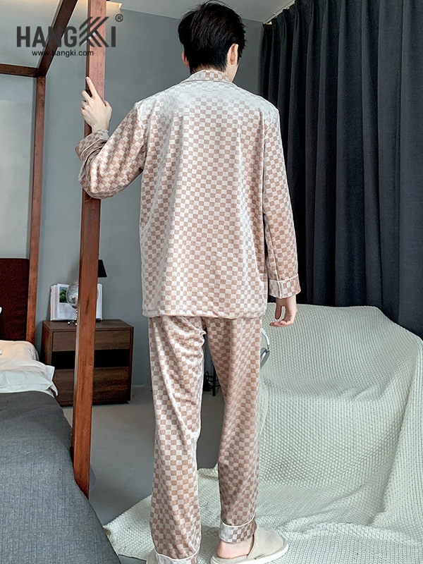 TD501 - Đồ Ngủ Pijama Nam Tay Dài Quần Dài Cotton
