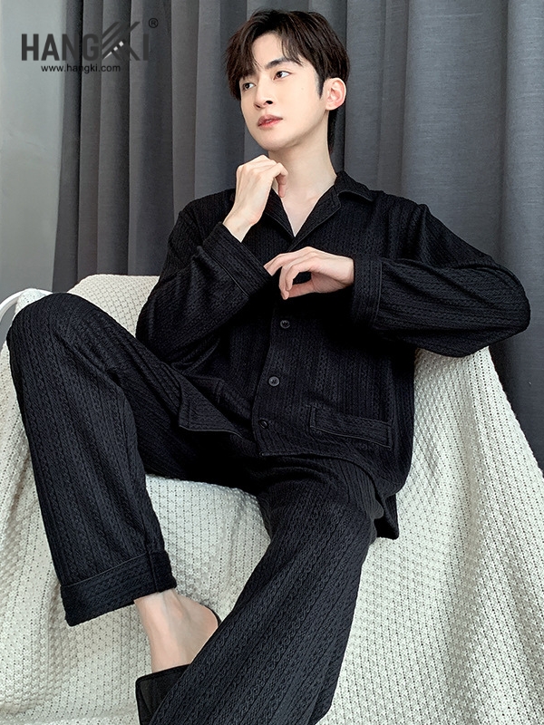 TD506 - Đồ Ngủ Pijama Nam Tay Dài Quần Dài Cotton