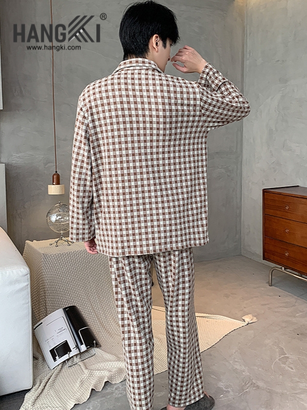 TD507 - Đồ Ngủ Pijama Nam Tay Dài Quần Dài Cotton