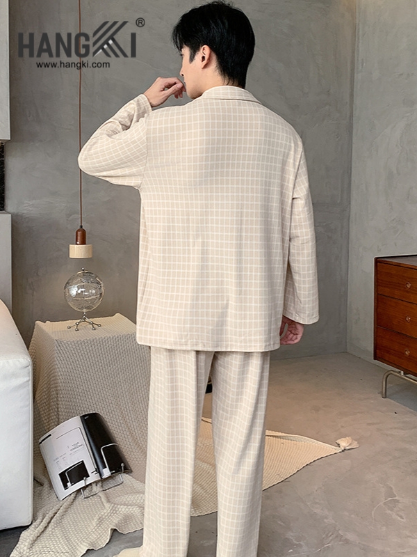 TD508 - Đồ Ngủ Pijama Nam Tay Dài Quần Dài Cotton