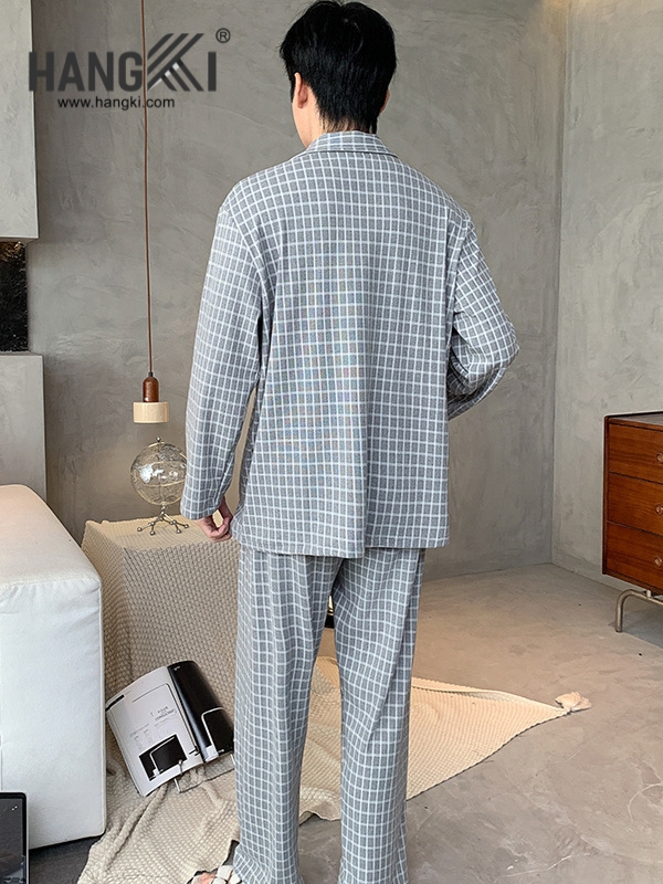 TD508 - Đồ Ngủ Pijama Nam Tay Dài Quần Dài Cotton