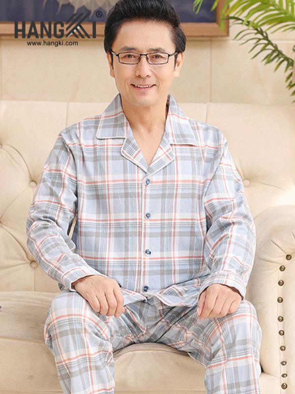 TD530 - Đồ Ngủ Pijama Nam Tay Dài Quần Dài Cotton
