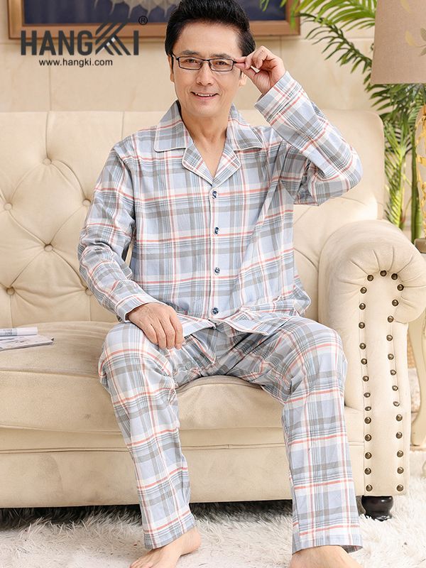 TD530 - Đồ Ngủ Pijama Nam Tay Dài Quần Dài Cotton