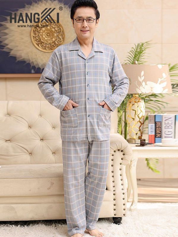 TD531 - Đồ Ngủ Pijama Nam Tay Dài Quần Dài Cotton