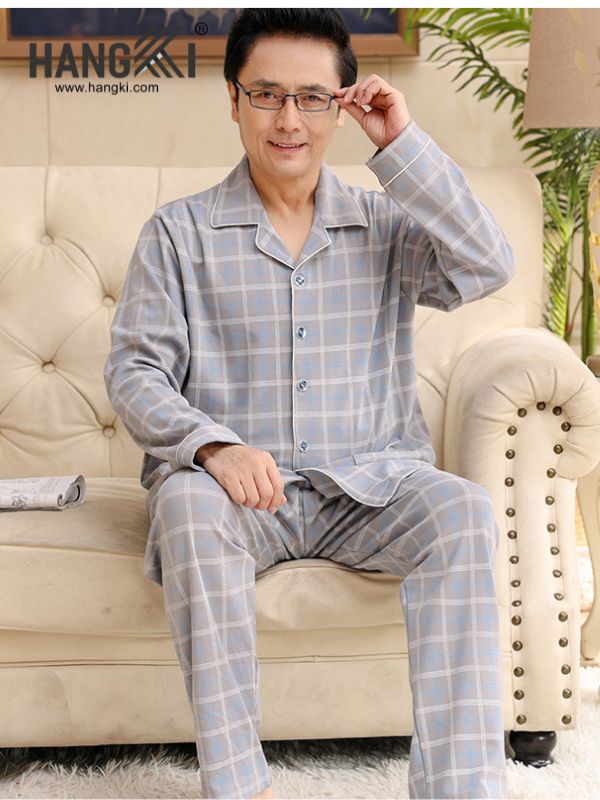 TD531 - Đồ Ngủ Pijama Nam Tay Dài Quần Dài Cotton