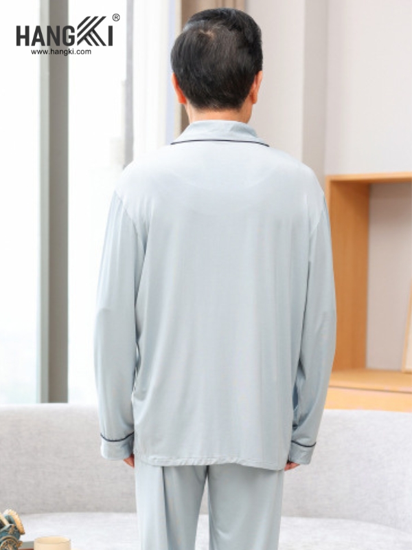 TD539 - Đồ Ngủ Pijama Nam Tay Dài Quần Dài Cotton