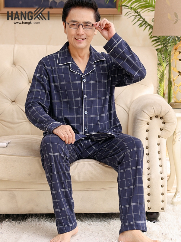TD544 - Đồ Ngủ Pijama Nam Tay Dài Quần Dài Cotton