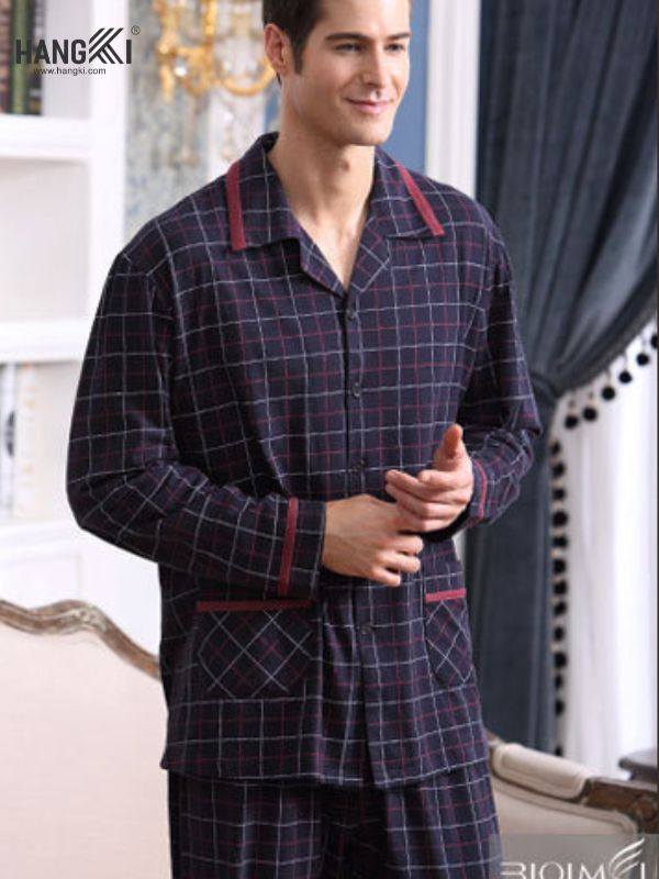 TD58 - Đồ Ngủ Pijama Nam Tay Dài Quần Dài Cotton