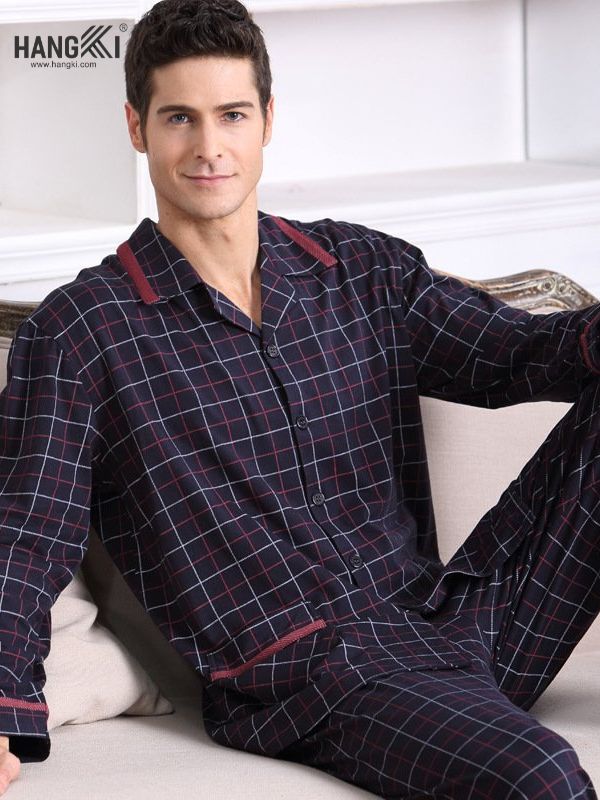 TD58 - Đồ Ngủ Pijama Nam Tay Dài Quần Dài Cotton