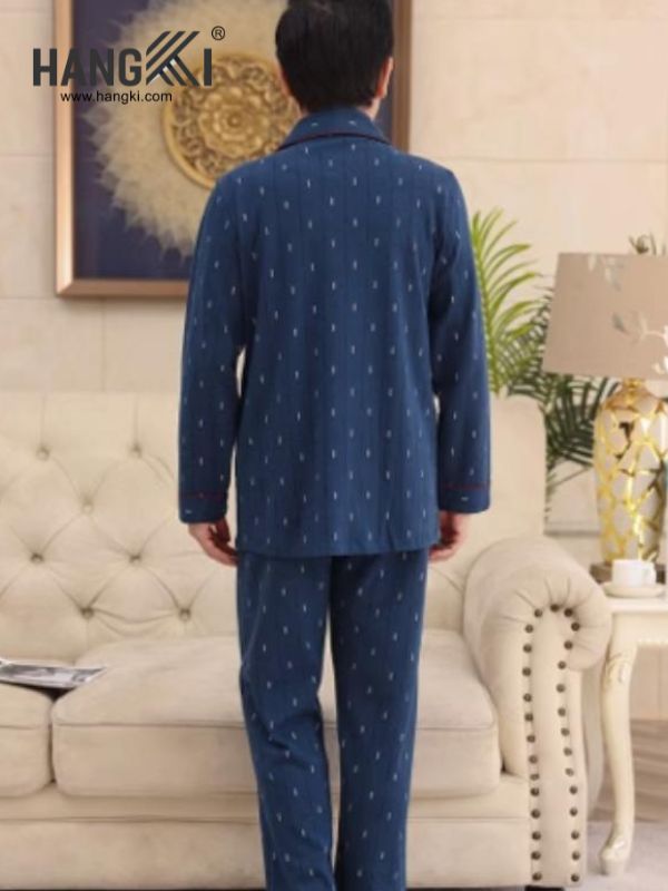 TD60 - Đồ Ngủ Pijama Nam Tay Dài Quần Dài Cotton