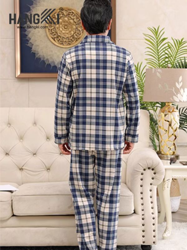 TD70 - Đồ Ngủ Pijama Nam Tay Dài Quần Dài Cotton