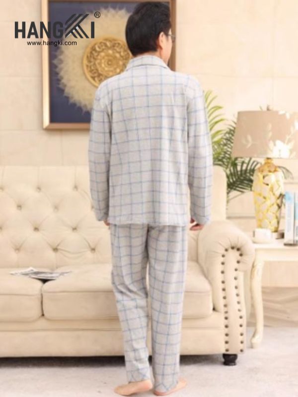 TD74 - Đồ Ngủ Pijama Nam Tay Dài Quần Dài Cotton