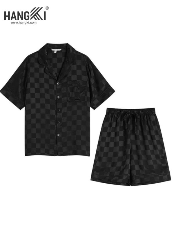TN11 - Đồ Ngủ Pijama Nam Lụa Ngắn