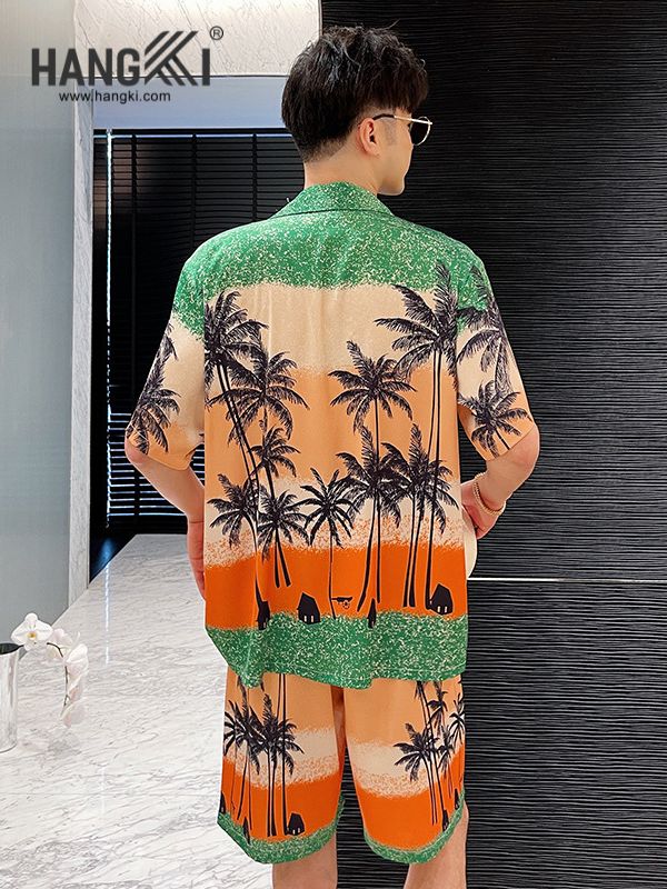 TN16 - Đồ Ngủ Pijama Nam Lụa Ngắn