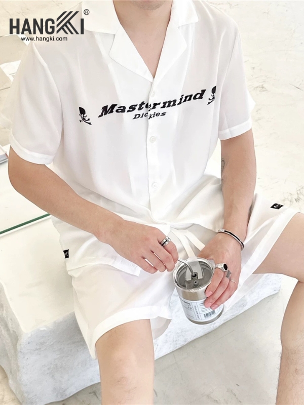 TN83 - Đồ Ngủ Pijama Nam Lụa Ngắn