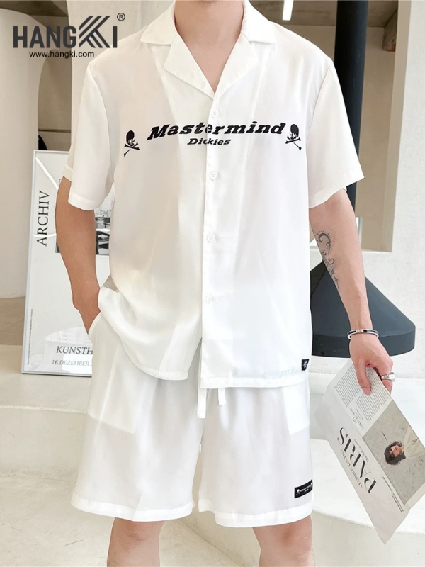 TN83 - Đồ Ngủ Pijama Nam Lụa Ngắn