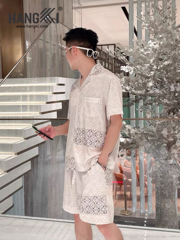 TN85 - Đồ Ngủ Pijama Nam Lụa Ngắn