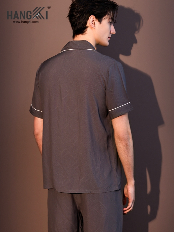 TN88 - Đồ Ngủ Pijama Nam Lụa Ngắn