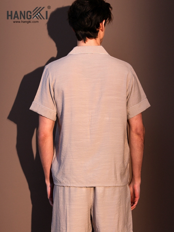 TN92 - Đồ Ngủ Pijama Nam Lụa Ngắn
