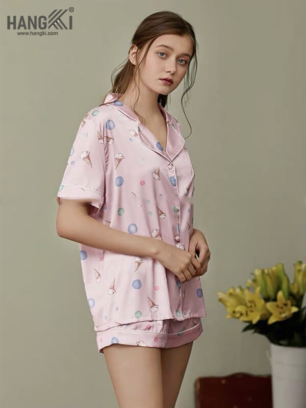DN142 – Đồ Bộ Pijama Nữ Ngắn