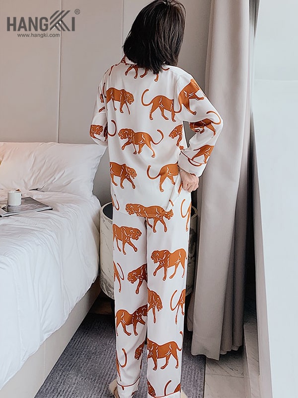 DD264 – Pijama Lụa Dài Tay